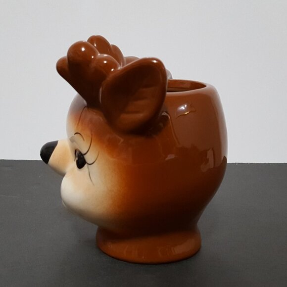 NEW RARE Winter Wonder Lane Figural Reindeer Mug - Picture 4 of 7